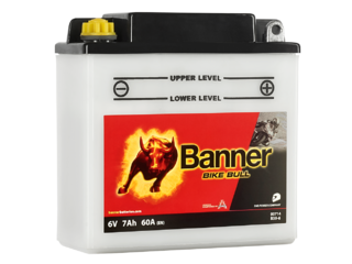 Motobaterie Banner Bike Bull B39-6, 6V/7Ah Motobaterie Banner Bike Bull B39-6, 6V/7Ah