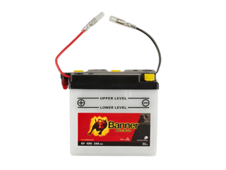 Motobaterie Banner Bike Bull 6N4B-2A,  6V/4Ah Motobaterie Banner Bike Bull 6N4B-2A,  6V/4Ah