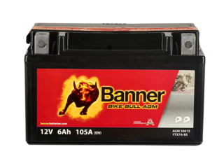 Motobaterie Banner YTX7A-BS 12V / 6Ah Motobaterie Banner YTX7A-BS 12V / 6Ah